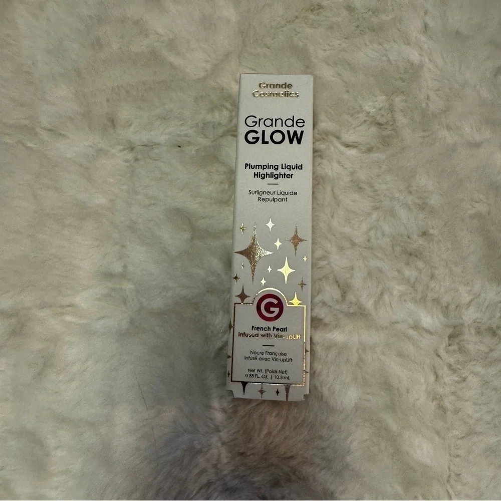 Grande Cosmetics GrandeGLOW Plumping Liquid Highlighter - French Pearl - New